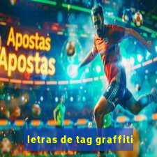 letras de tag graffiti